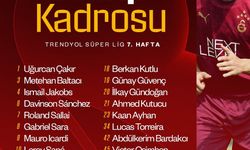 Galatasaray’ın, Alanyaspor maçı kamp kadrosu belli oldu