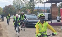 Pedallar Kınık Köyü için çevrildi