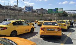 Taksicilerden ’korsana hayır’ konvoyu