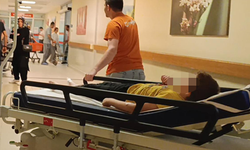 İnegöl'de bisiklet keyfi hastanede bitti