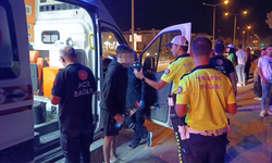İnegöl'de çevreyolunda feci kaza! Araç takla attı