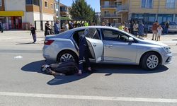 İnegöl'de yine aynı cadde yine kaza;4 yaralı