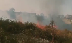 İnegöl'de otluk alanda yangın: Ekipler sevk edildi