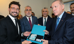 Cumhurbaşkanı Erdoğan'dan İtalyan Şef Danilo Zanna'ya Turkuaz Kart