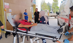Yine motor kazası; 1 yaralı