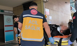 İnegöl'de motosikletli ölümden döndü