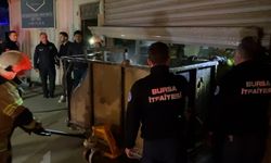 İnegöl mobilya sanayinde yangın
