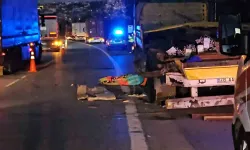 Feci ölüm! Genç sürücü tırın altına kaldı