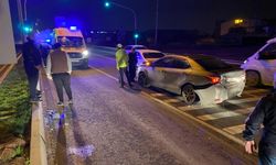İnegöl girişinde zincirleme kaza; Yaralılar var