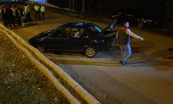 İnegöl'de nefes kesen kovalamaca! Duvardan uçtu