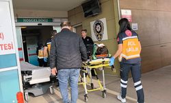 İnegöl'de motosikletli gözünü hastanede açtı