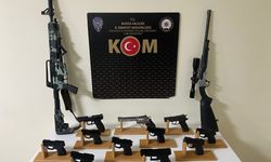 Bursa Gemlik'te ruhsatsız silah imalatına 4 gözaltı