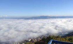 Bursa sisle kaplandı