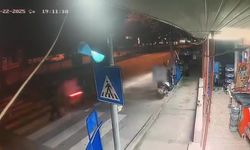Bursa'da motosikletli kuryenin çarptığı yaşlı adam kanlar içinde yere yığıldı