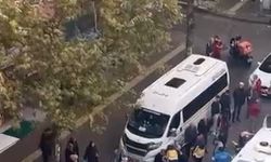 Bursa’da kaygan yolda kaza: Kurye düştü