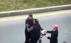 Başakşehir’de trafikte tartıştığı motosikletliye çocuğunun gözü önünde saldırdı