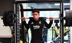 Beşiktaş günün ilk idmanında salonda çalıştı