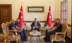 Bilecik Valisi Sözer, itfaiye personelleri ile bir araya geldi