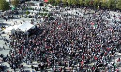 Binler, Filistin için tek ses oldu: Sakarya’dan dünyaya "Gazze’ye özgürlük" mesajı verdiler