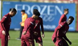 Galatasaray, Trabzonspor maçının hazırlıklarını sürdürdü