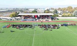 Yenişehir stadyumunda cumhuriyet coşkusu