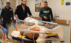 Elektrik direğinden düştü!  Ağır yaralandı