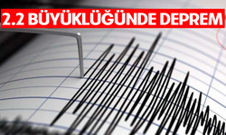 2.2 büyüklüğünde deprem: Kandilli merkezini açıkladı