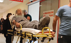 Tadilat yaparken hastanelik oldu! Bursa'ya sevk edildi