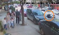 İnegöl'de dehşet anları kamerada