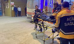 İnegöl'de otobüsün çarptığı adam ağır yaralandı