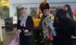 Yıldırım'da peçeyle gizlendiler, pazarda hırsızlık yaparken yakalanınca böyle kaçtılar