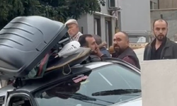 Adliye çıkışı kavga! Aracını husumetlilerinin üzerine sürdü!