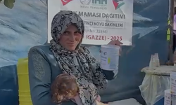 Çeltikçi'nin bağışları Gazze'ye ulaştı