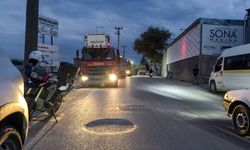 İnegöl'deki fabrikada yangın