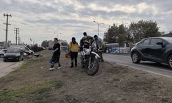 İnegöl'de minibüs kazası