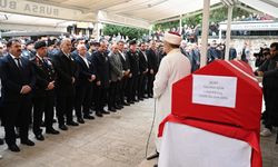 Şehit Jandarma Astsubay Tacettin Gün, Bursa’da son yolculuğuna uğurlandı
