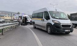 İnegöl'de minibüsün çarptığı adam ağır yaralandı