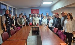CHP İnegöl İlçe Başkanlığı’na hayırlı olsun ziyaretleri sürüyor