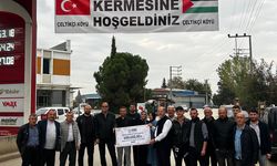Çeltikçi mahallesinden Gazze'ye dudak uçuklatan destek