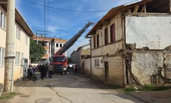 İnegöl'de baca yangını korkuttu