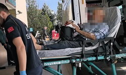 İnegöl'de yaşlı adam kanlar içinde geldi