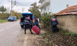 İnegöl'de şüpheli valiz alarmı! Jandarma harekete geçti