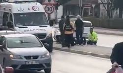 İnegöl’de yaralının yardımına koştular