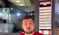 Bursa'da pilavcıya giren hırsız tatlı yedi, işyeri sahibi çağrı yaptı