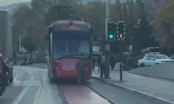 Bursa'da tehlikeli yolculuk kamerada!