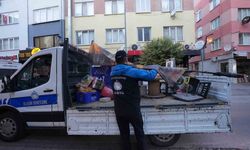 Balıkesir’de zabıtadan kaldırım işgaline sıkı denetim