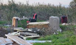 Bandırma’da doğa yine çöplük oldu