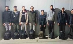 Edirne’de 9 düzensiz göçmen yakalandı