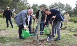 Edremit’te fidanlar toprakla buluştu