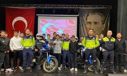 Ezine’de motosiklet sürücülerine yönelik eğitim